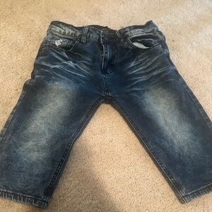 Boys size 14 denim shorts